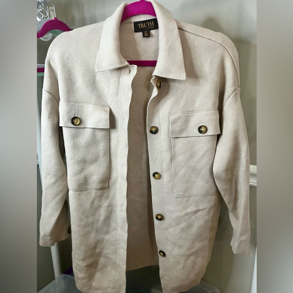 Truth By Republic Tan Jacket (M)
